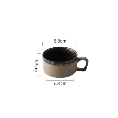 Stoneware coffee cup