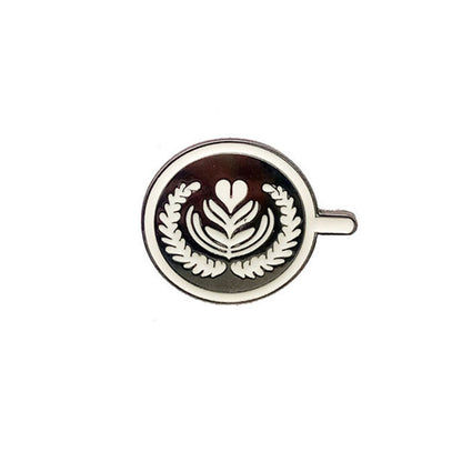 Patterned Coffee Cup Series Coffee Surface Metal Alloy